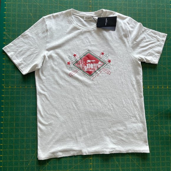 *SOLD* Saint Laurent Paris SS20 Jardin Majorelle t-shirt - Picture 9 of 16